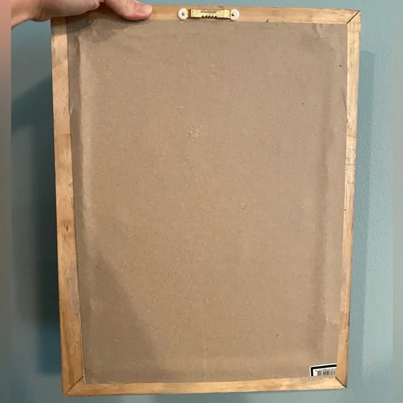 Mermaid Picture. 16.5 x 12.5. Laser cut in wood. - Picture 2 of 2